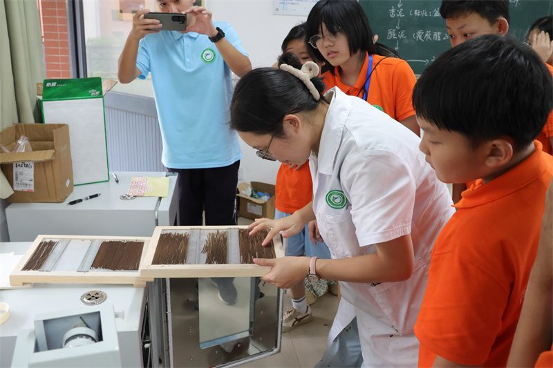 1752738618448594.jpg 图为龙丽帆老师带领营员进行半烘干操作.jpg
